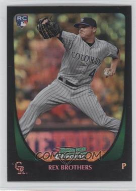 2011 Bowman Draft Picks & Prospects - Chrome - Refractor #9 - Rex Brothers