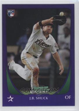 2011 Bowman Draft Picks & Prospects - Chrome - Retail Purple Refractor #106 - J.B. Shuck