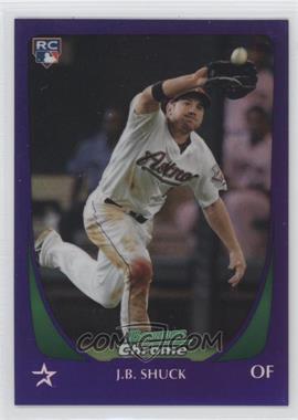 2011 Bowman Draft Picks & Prospects - Chrome - Retail Purple Refractor #106 - J.B. Shuck