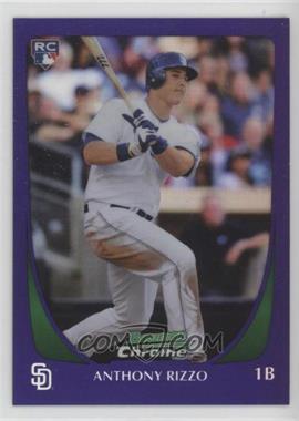 2011 Bowman Draft Picks & Prospects - Chrome - Retail Purple Refractor #70 - Anthony Rizzo