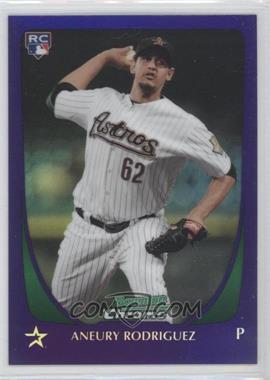 2011 Bowman Draft Picks & Prospects - Chrome - Retail Purple Refractor #74 - Aneury Rodriguez