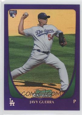 2011 Bowman Draft Picks & Prospects - Chrome - Retail Purple Refractor #80 - Javy Guerra