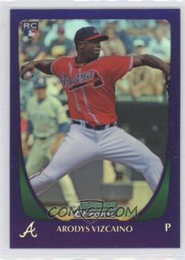 2011 Bowman Draft Picks & Prospects - Chrome - Retail Purple Refractor #88 - Arodys Vizcaino