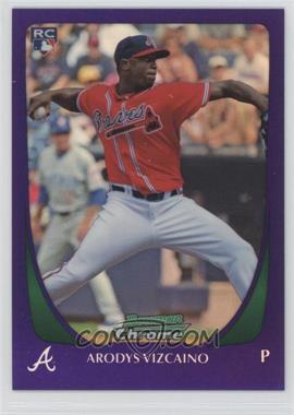 2011 Bowman Draft Picks & Prospects - Chrome - Retail Purple Refractor #88 - Arodys Vizcaino