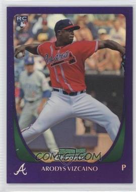 2011 Bowman Draft Picks & Prospects - Chrome - Retail Purple Refractor #88 - Arodys Vizcaino