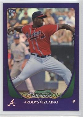 2011 Bowman Draft Picks & Prospects - Chrome - Retail Purple Refractor #88 - Arodys Vizcaino