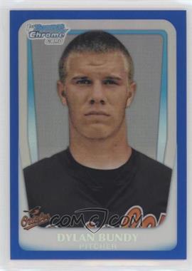 2011 Bowman Draft Picks & Prospects - Chrome Prospects - Blue Refractor #BDPP18 - Dylan Bundy /199