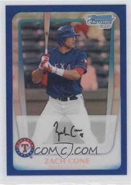 2011 Bowman Draft Picks & Prospects - Chrome Prospects - Blue Refractor #BDPP22 - Zach Cone /199