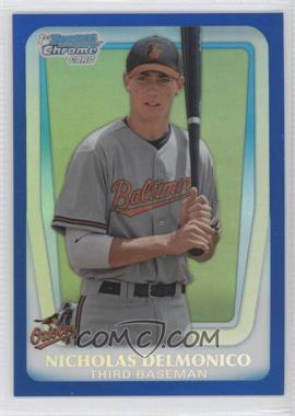 2011 Bowman Draft Picks & Prospects - Chrome Prospects - Blue Refractor #BDPP26 - Nicholas Delmonico /199