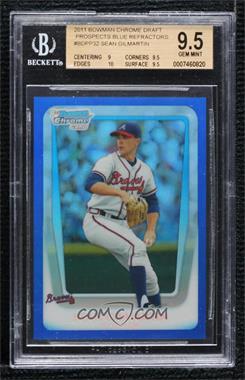 2011 Bowman Draft Picks & Prospects - Chrome Prospects - Blue Refractor #BDPP32 - Sean Gilmartin /199 [BGS 9.5 GEM MINT]