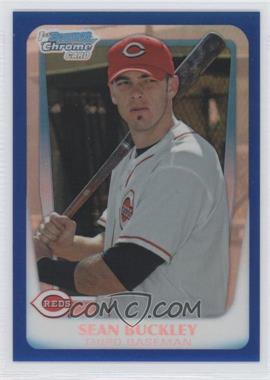 2011 Bowman Draft Picks & Prospects - Chrome Prospects - Blue Refractor #BDPP47 - Sean Buckley /199