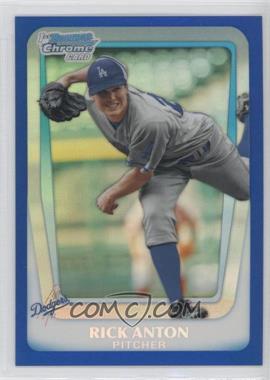 2011 Bowman Draft Picks & Prospects - Chrome Prospects - Blue Refractor #BDPP48 - Rick Anton /199