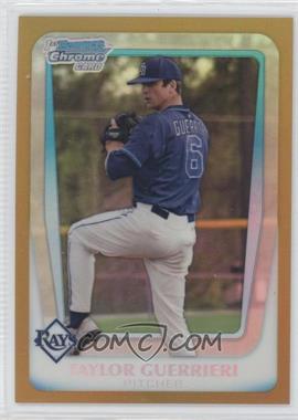 2011 Bowman Draft Picks & Prospects - Chrome Prospects - Gold Refractor #BDPP38 - Taylor Guerrieri /50