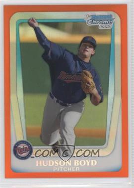 2011 Bowman Draft Picks & Prospects - Chrome Prospects - Orange Refractor #BDPP13 - Hudson Boyd /25