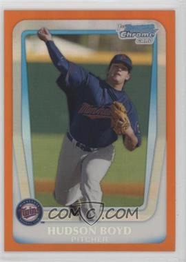 2011 Bowman Draft Picks & Prospects - Chrome Prospects - Orange Refractor #BDPP13 - Hudson Boyd /25