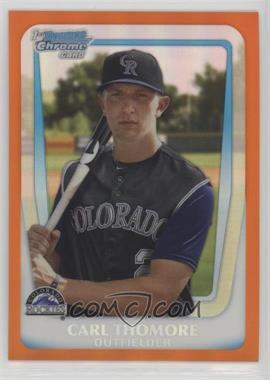 2011 Bowman Draft Picks & Prospects - Chrome Prospects - Orange Refractor #BDPP31 - Carl Thomore /25