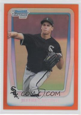 2011 Bowman Draft Picks & Prospects - Chrome Prospects - Orange Refractor #BDPP79 - Jeffrey Soptic /25