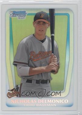 2011 Bowman Draft Picks & Prospects - Chrome Prospects - Refractor #BDPP26 - Nicholas Delmonico