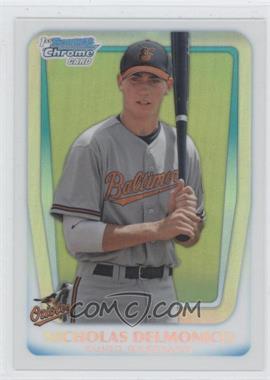 2011 Bowman Draft Picks & Prospects - Chrome Prospects - Refractor #BDPP26 - Nicholas Delmonico