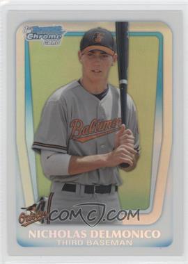 2011 Bowman Draft Picks & Prospects - Chrome Prospects - Refractor #BDPP26 - Nicholas Delmonico