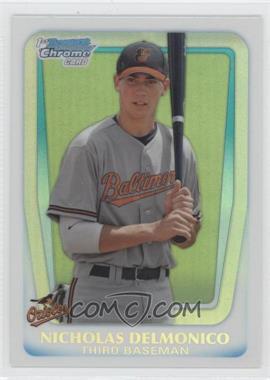 2011 Bowman Draft Picks & Prospects - Chrome Prospects - Refractor #BDPP26 - Nicholas Delmonico