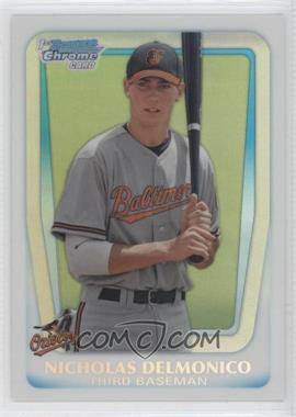 2011 Bowman Draft Picks & Prospects - Chrome Prospects - Refractor #BDPP26 - Nicholas Delmonico