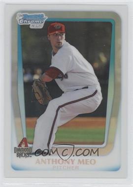 2011 Bowman Draft Picks & Prospects - Chrome Prospects - Refractor #BDPP59 - Anthony Meo