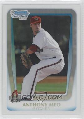 2011 Bowman Draft Picks & Prospects - Chrome Prospects - Refractor #BDPP59 - Anthony Meo