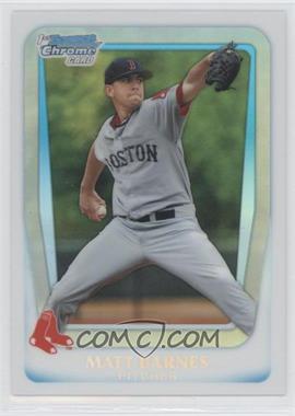 2011 Bowman Draft Picks & Prospects - Chrome Prospects - Refractor #BDPP8 - Matt Barnes