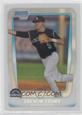 2011 Bowman Draft Picks & Prospects - Chrome Prospects - Refractor #BDPP84 - Trevor Story