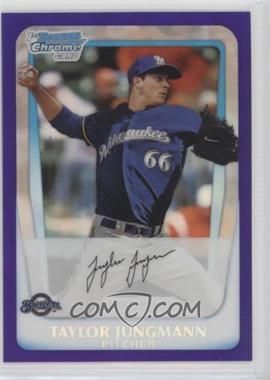 2011 Bowman Draft Picks & Prospects - Chrome Prospects - Retail Purple Refractor #BDPP51 - Taylor Jungmann