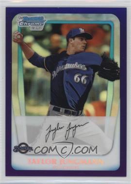 2011 Bowman Draft Picks & Prospects - Chrome Prospects - Retail Purple Refractor #BDPP51 - Taylor Jungmann