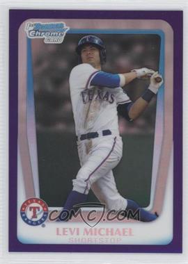 2011 Bowman Draft Picks & Prospects - Chrome Prospects - Retail Purple Refractor #BDPP61 - Levi Michael