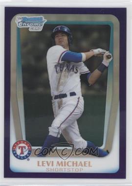 2011 Bowman Draft Picks & Prospects - Chrome Prospects - Retail Purple Refractor #BDPP61 - Levi Michael