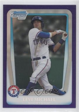 2011 Bowman Draft Picks & Prospects - Chrome Prospects - Retail Purple Refractor #BDPP61 - Levi Michael