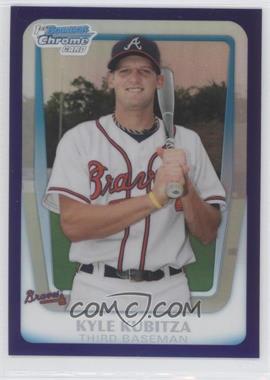 2011 Bowman Draft Picks & Prospects - Chrome Prospects - Retail Purple Refractor #BDPP74 - Kyle Kubitza