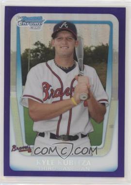 2011 Bowman Draft Picks & Prospects - Chrome Prospects - Retail Purple Refractor #BDPP74 - Kyle Kubitza