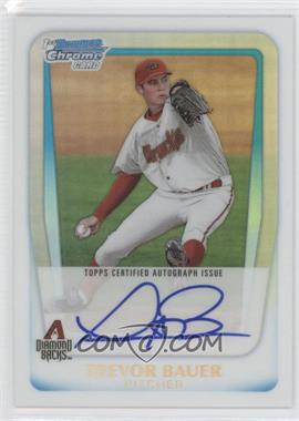 2011 Bowman Draft Picks & Prospects - Chrome Prospects Autograph - Refractor #BCAP-TB - Trevor Bauer /500