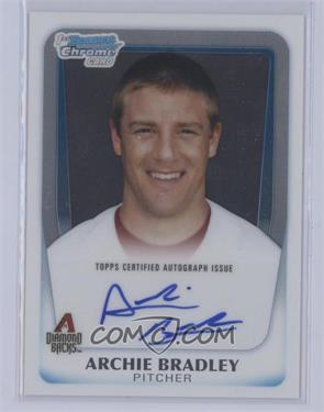 2011 Bowman Draft Picks & Prospects - Chrome Prospects Autograph #BCAP-AB - Archie Bradley [COMC RCR Near Mint‑Mint+]