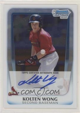 2011 Bowman Draft Picks & Prospects - Chrome Prospects Autograph #BCAP-KW - Kolten Wong