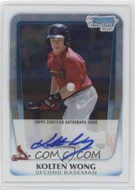 2011 Bowman Draft Picks & Prospects - Chrome Prospects Autograph #BCAP-KW - Kolten Wong