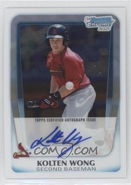 2011 Bowman Draft Picks & Prospects - Chrome Prospects Autograph #BCAP-KW - Kolten Wong