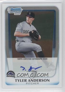 2011 Bowman Draft Picks & Prospects - Chrome Prospects Autograph #BCAP-TA - Tyler Anderson