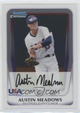 2011 Bowman Draft Picks & Prospects - Chrome Prospects #BDPP100 - Austin Meadows