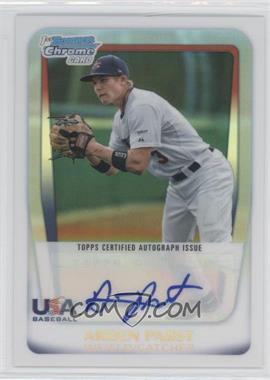 2011 Bowman Draft Picks & Prospects - Chrome USA 16U National Team Autograph - Refractor #AA-AP - Arden Pabst /199