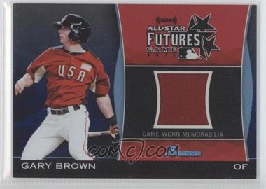 2011 Bowman Draft Picks & Prospects - Futures Game Relics - Blue #FGR-GB - Gary Brown /199