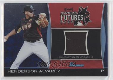 2011 Bowman Draft Picks & Prospects - Futures Game Relics - Blue #FGR-HA - Henderson Alvarez /199