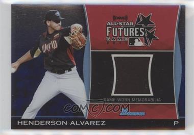 2011 Bowman Draft Picks & Prospects - Futures Game Relics - Blue #FGR-HA - Henderson Alvarez /199