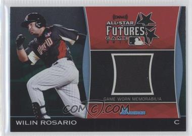 2011 Bowman Draft Picks & Prospects - Futures Game Relics - Green #FGR-WR - Wilin Rosario /25