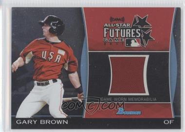 2011 Bowman Draft Picks & Prospects - Futures Game Relics #FGR-GB - Gary Brown